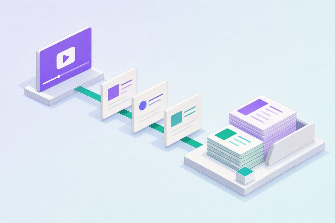Turn YouTube Videos Into Flashcards and Study Ready Notes for Students