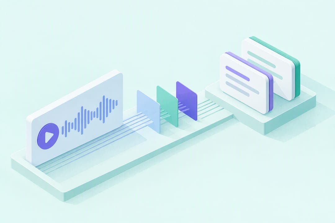 Convert Podcasts to Study Notes: Flashcards, Not Just Summaries