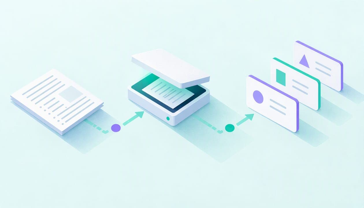 OCR Notes to Flashcards: Scan, Check, Study